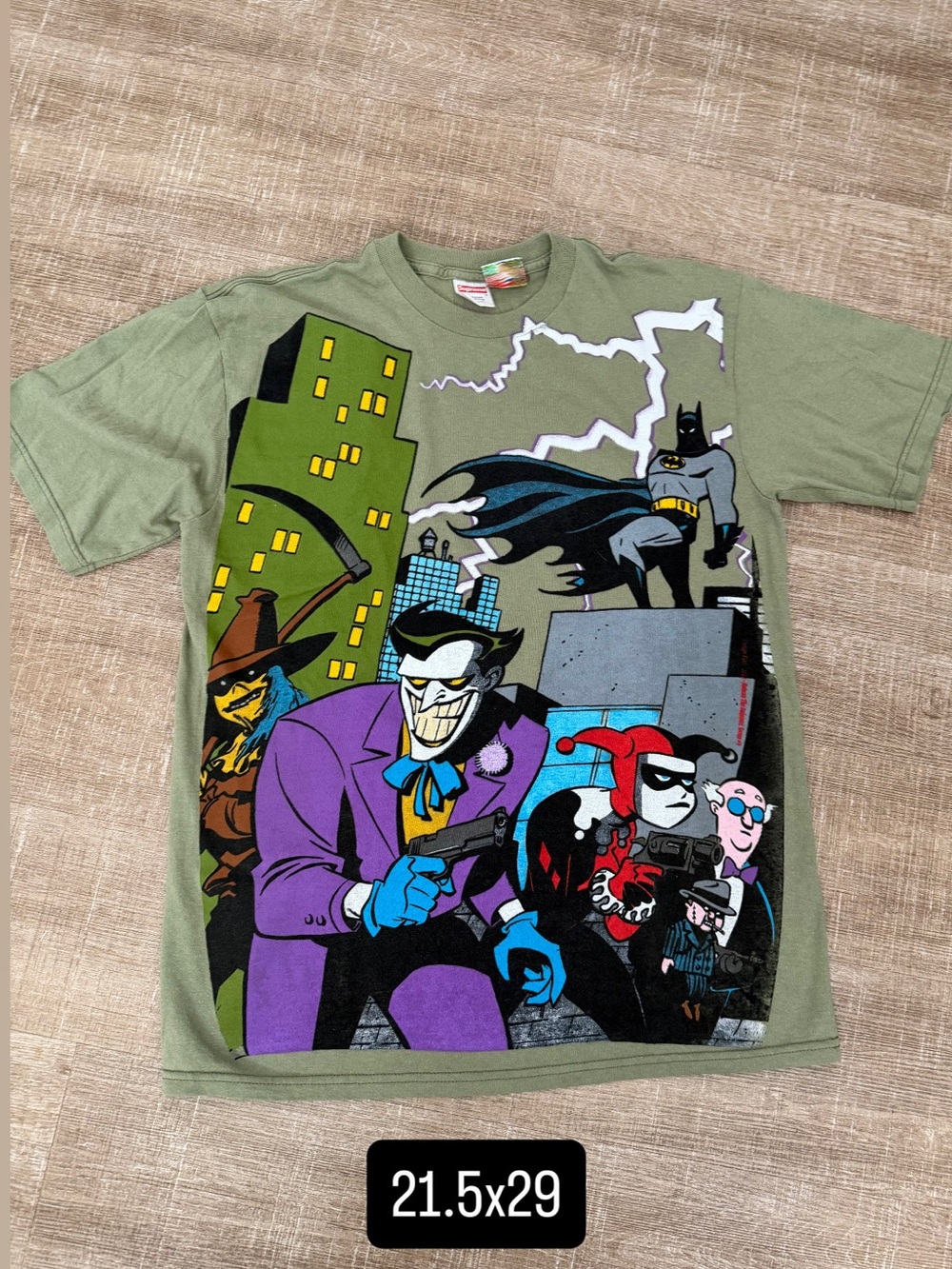Supreme vintage rush Batman vintagerush men’s medium olive